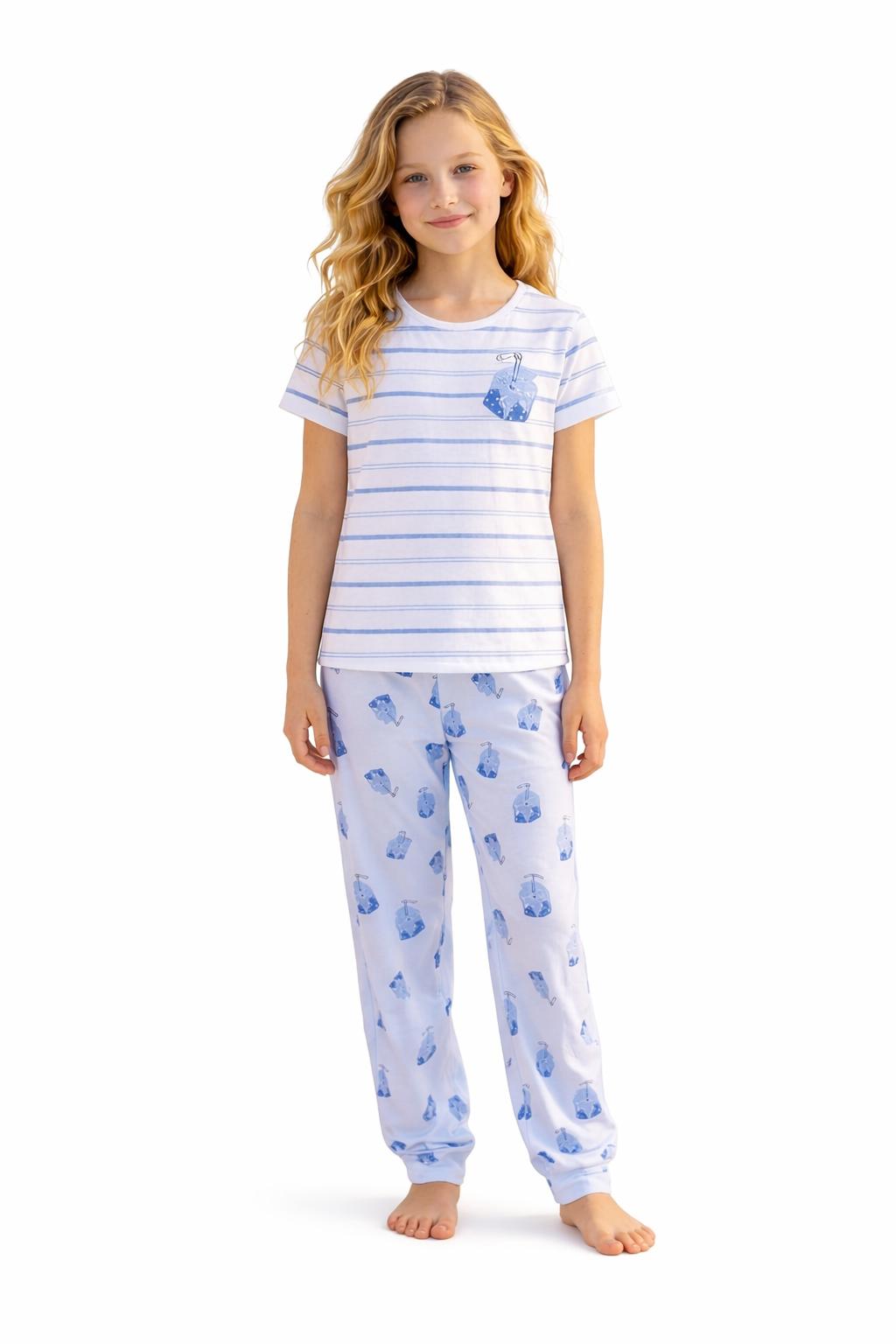 Cool Mood Anne Kız Penye Pijama