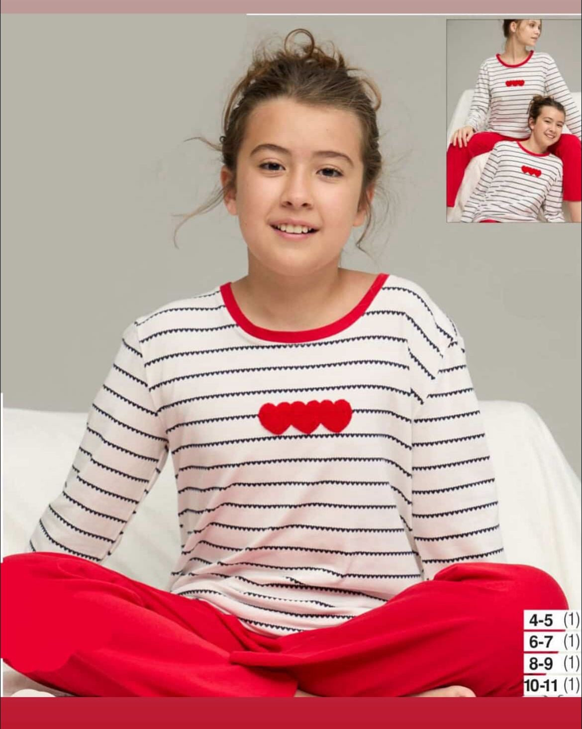 Alt  üst 3 ayıcık Penye Pijama