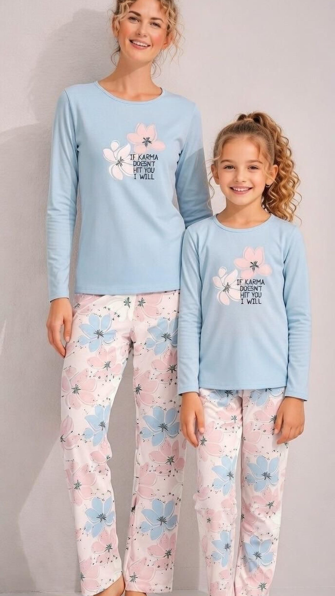Karma Anne Kız Penye Pijama
