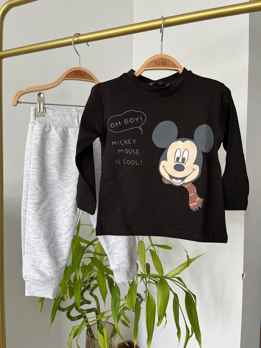 Mickey gri pijama  Takım
