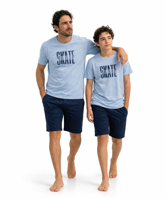 Baba Oğul  Skate  Kısa Kol Takım