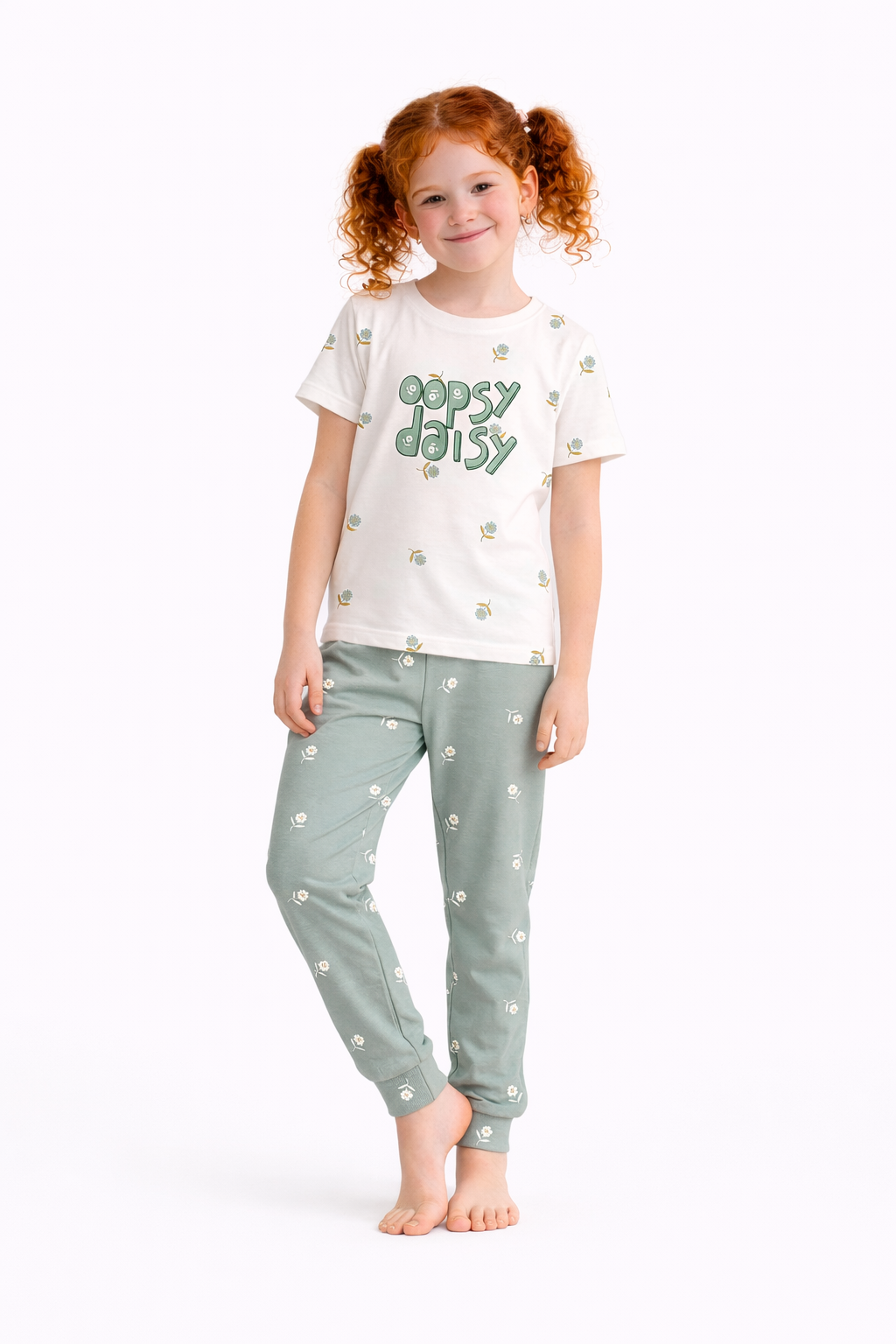 Daisy Anne Kız Penye Pijama