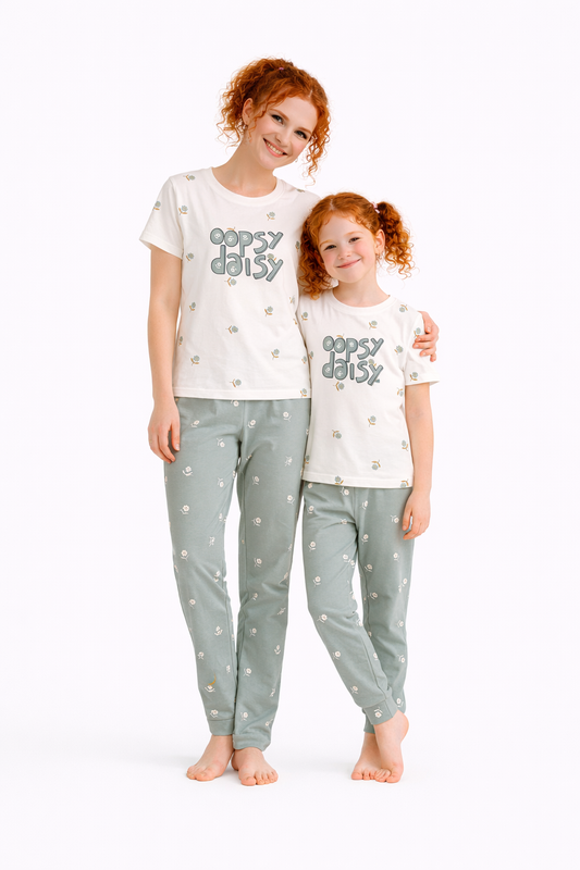 Daisy Anne Kız Penye Pijama