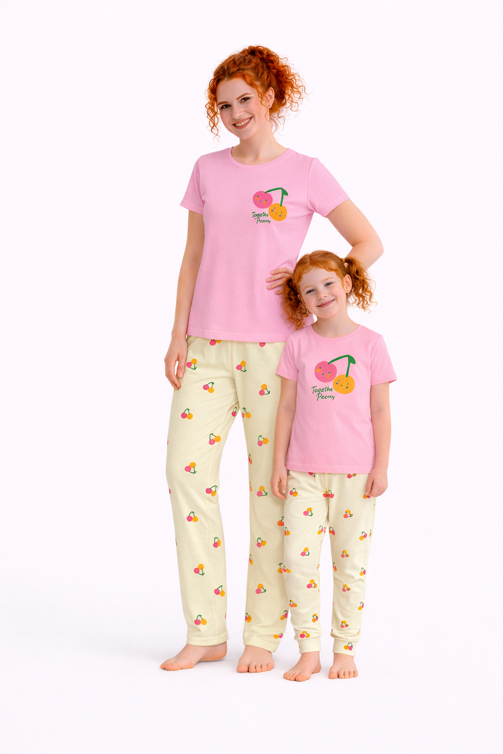 Kiraz Anne Kız Penye Pijama