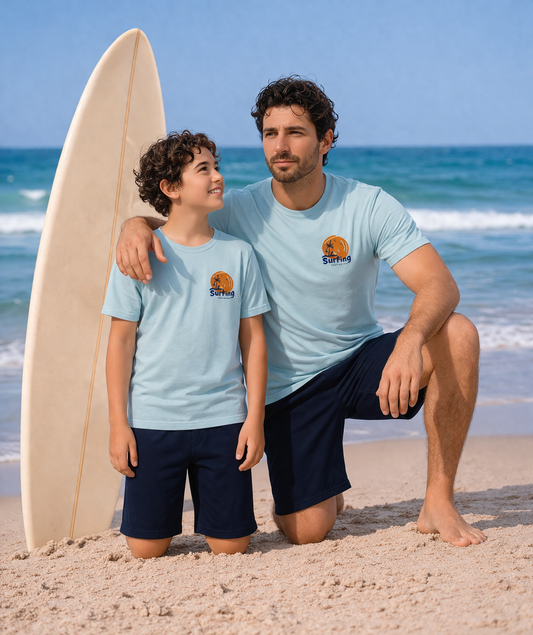 Baba Oğul  Surfing Kısa Kol Takım