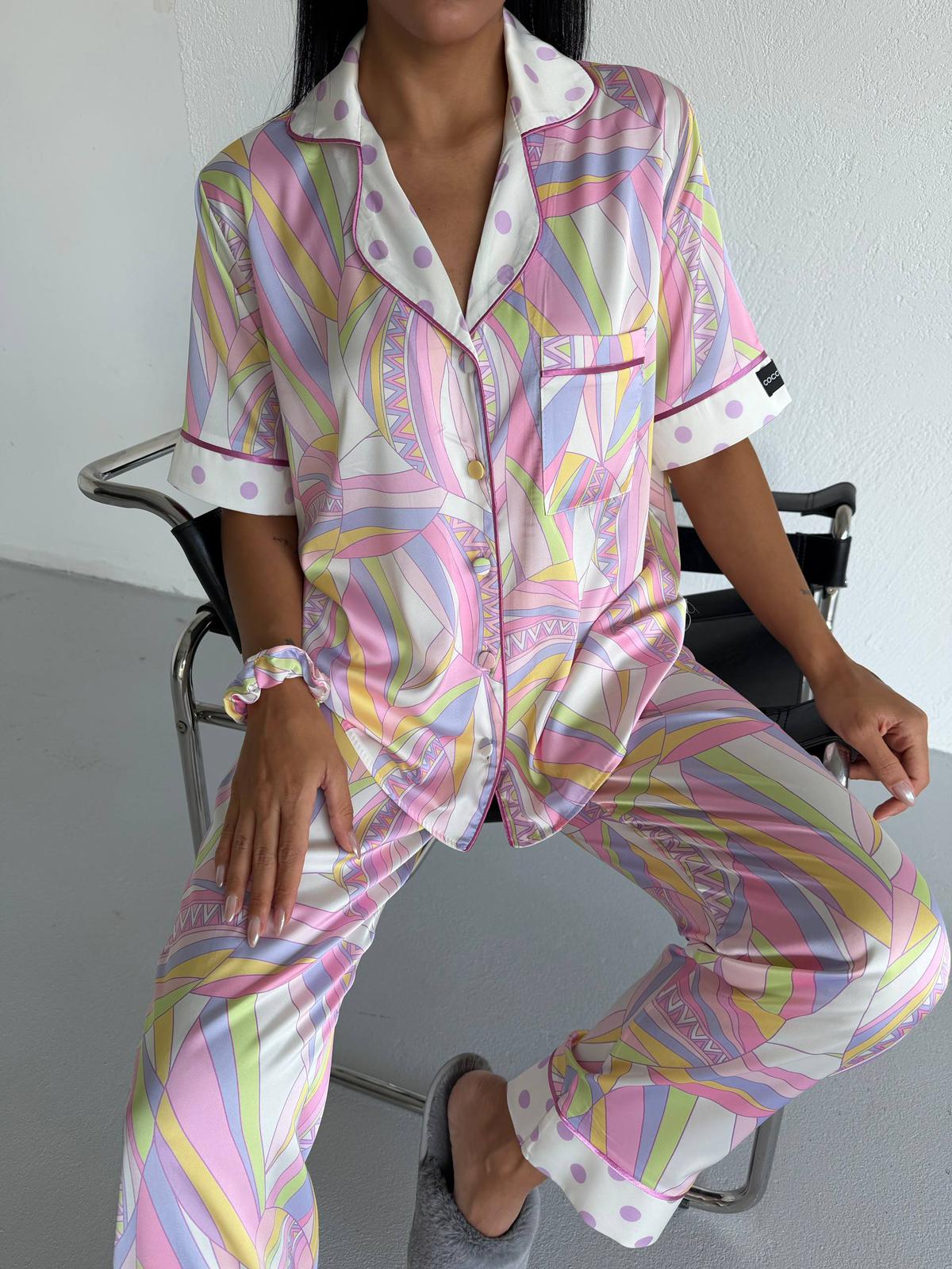 Candy Silk Saten Kadın Pijama