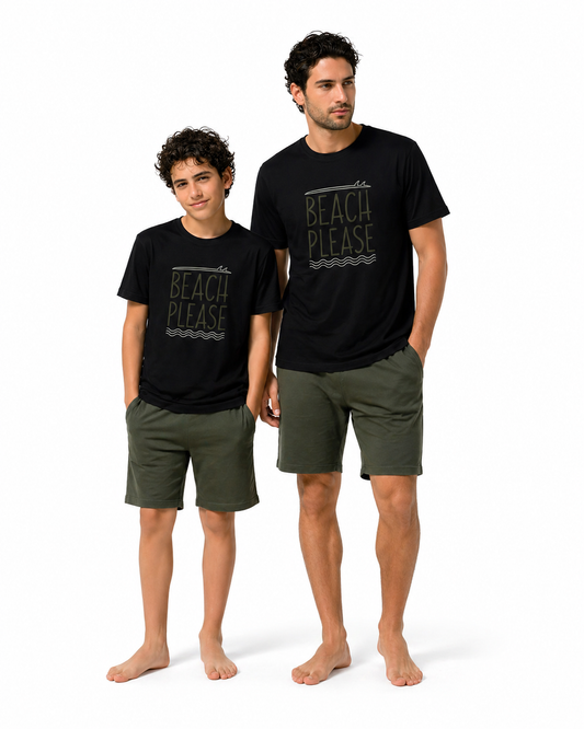 Ocean Night Baba & Oğul pijama