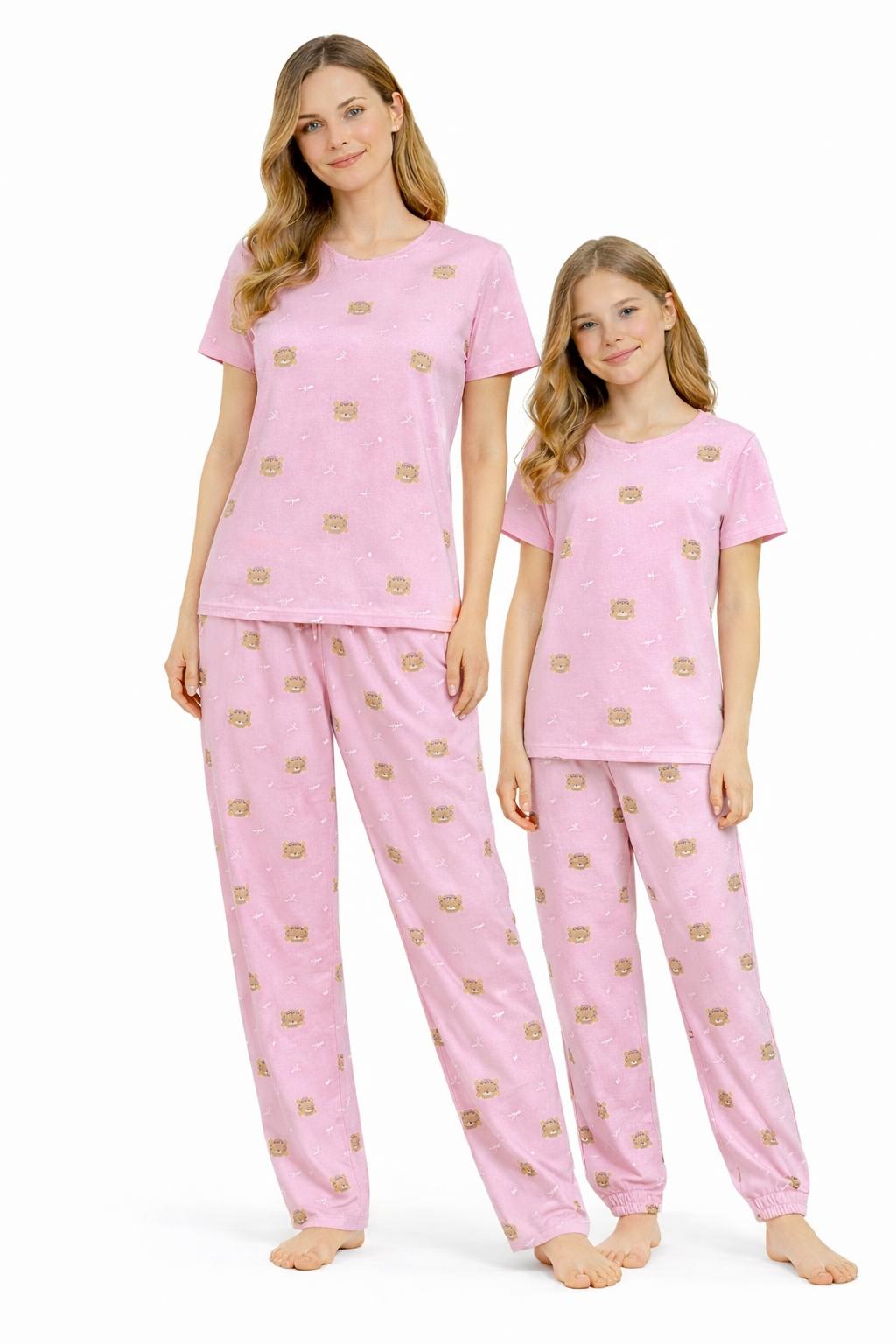 Soft Bear Anne & Kız Pijama