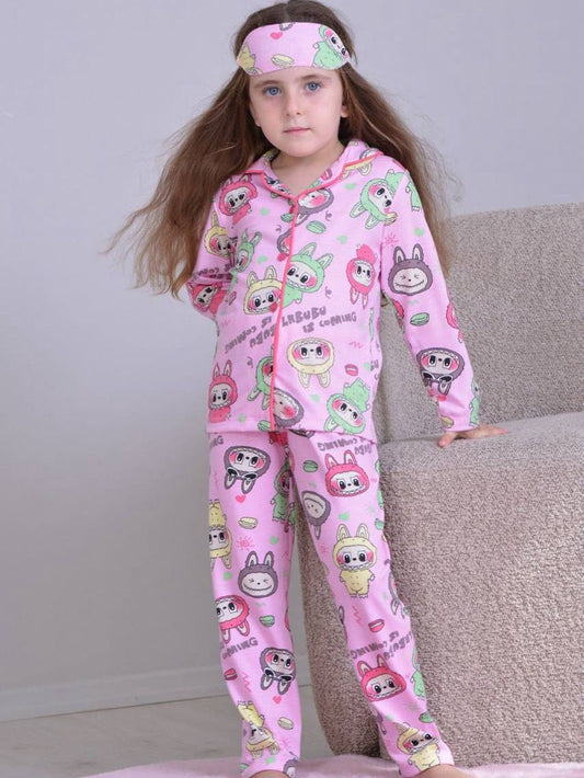 Labubu Pembe Pijama